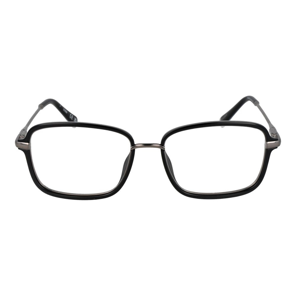 Guess Men's Optical Glasses – Black Rectangle Frame, 54mm