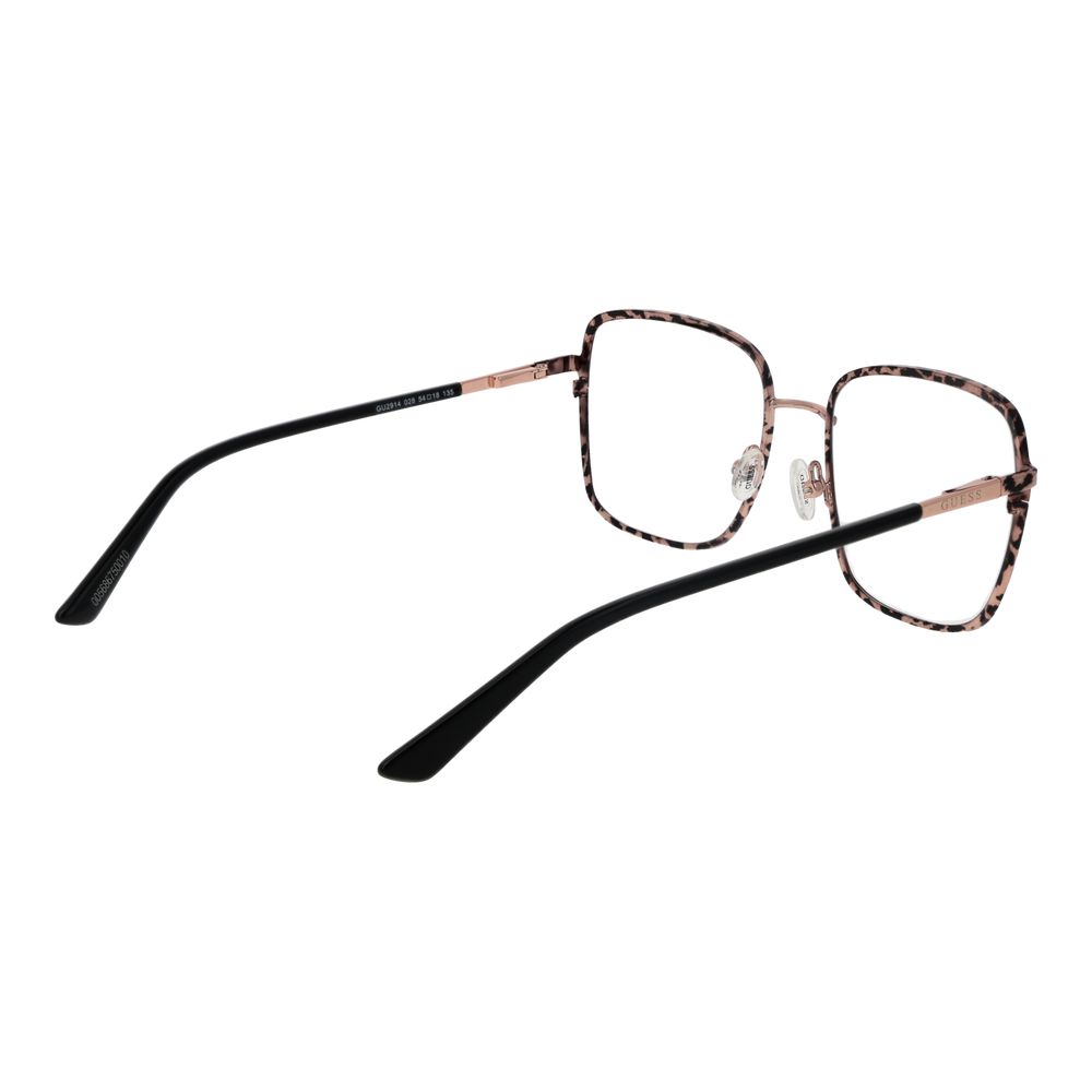 Guess Women’s Optical Frames – Rose Gold Square, 54mm
