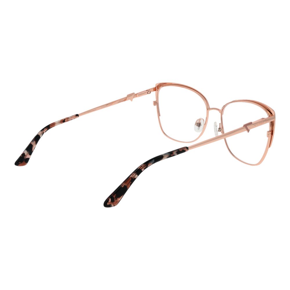 Guess Women’s Optical Glasses – Rose Gold Full-Rim Frame