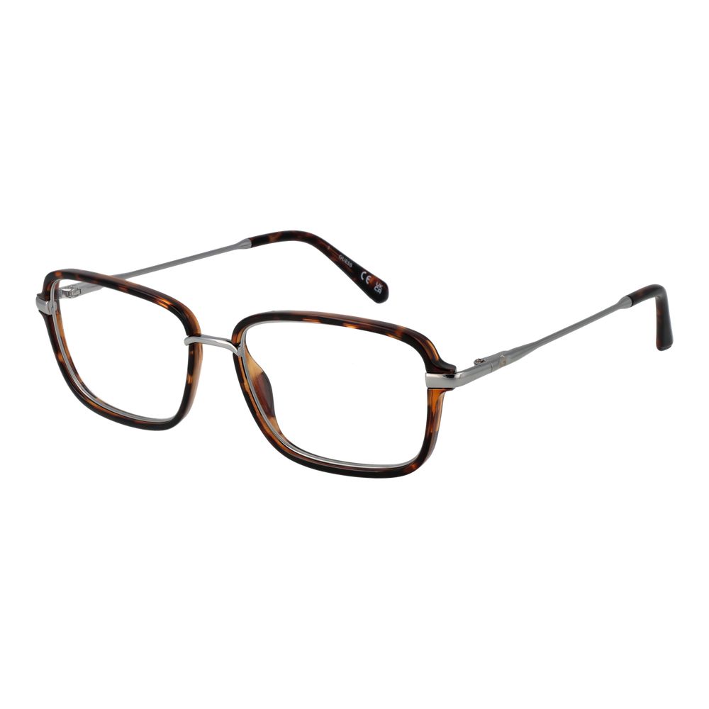 Guess Men's Optical Frames – Brown Full-Rim Rectangle, 54mm