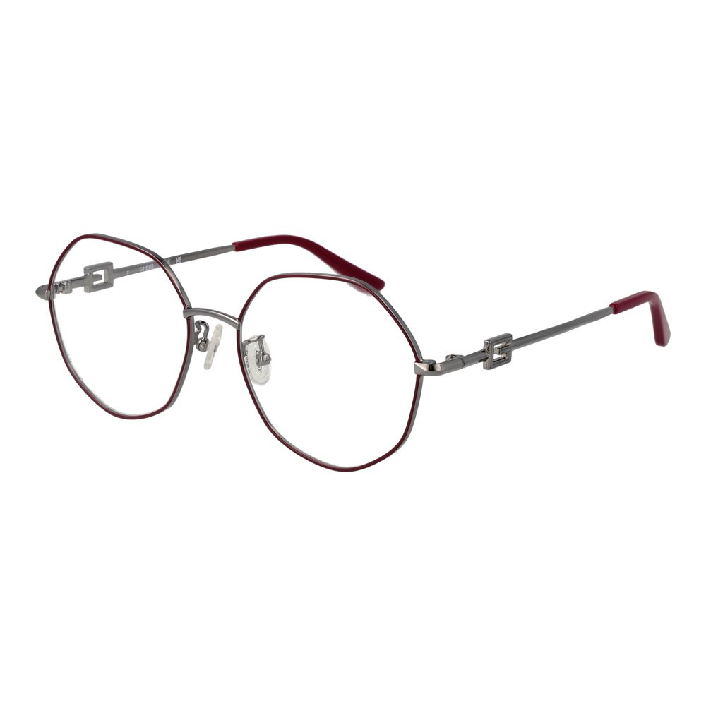 Guess Women’s Optical Glasses – Red Square Frame, 54mm