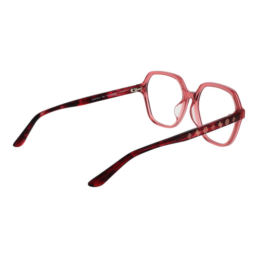Guess Women’s Optical Glasses – Red Full-Rim Frame, 53mm