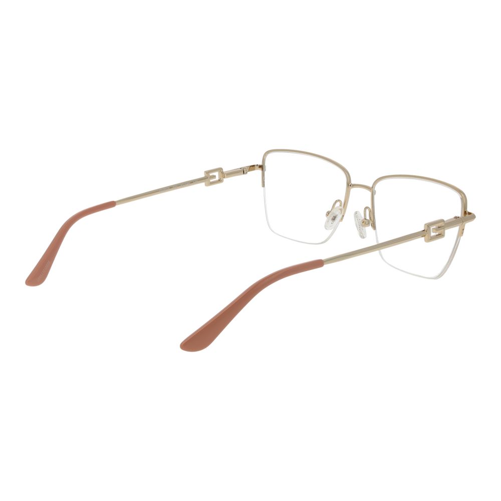 Guess Women’s Optical Frames – Rose Half-Rim Design