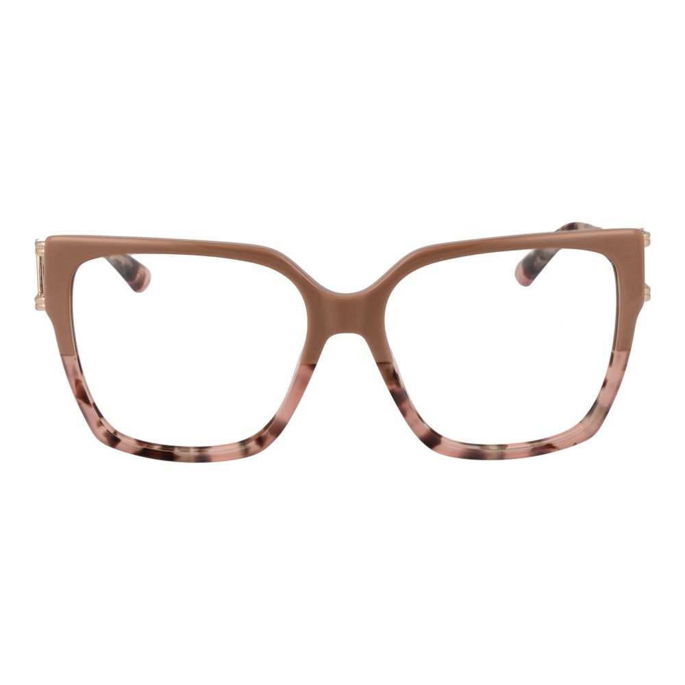 Guess Women’s Optical Glasses – Beige Square Frame, 55mm