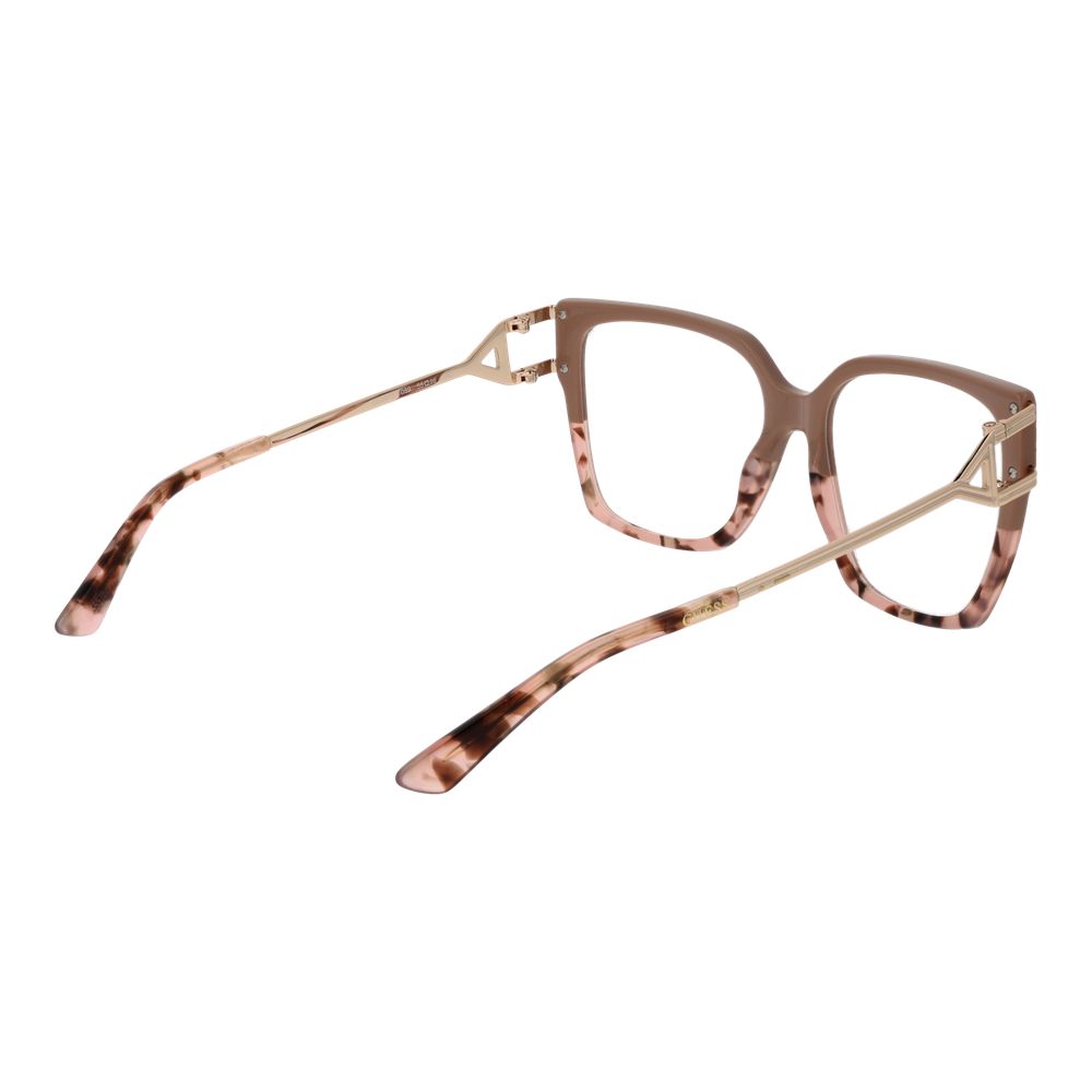 Guess Women’s Optical Glasses – Beige Square Frame, 55mm