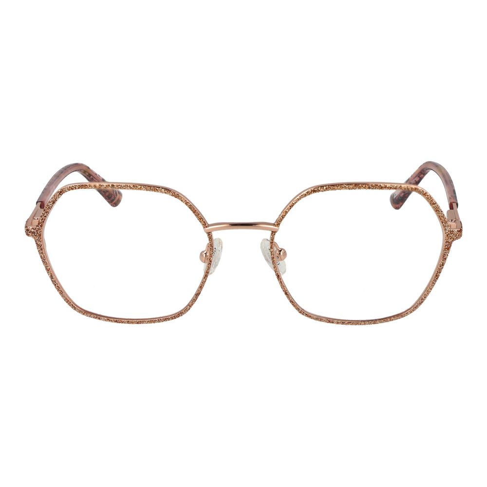 Guess Women’s Rose Gold Optical Frames – Square Full-Rim