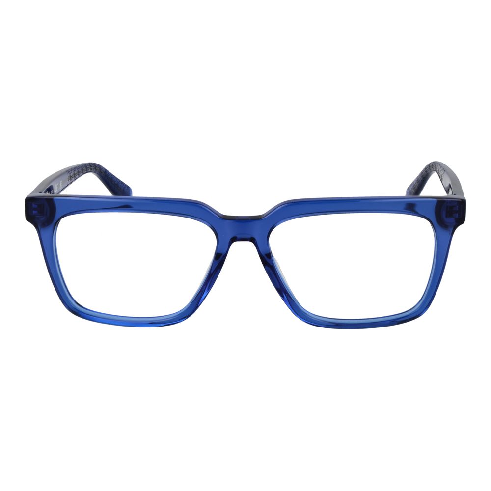 Guess Men’s Optical Glasses – Blue Rectangle Frame, 55mm