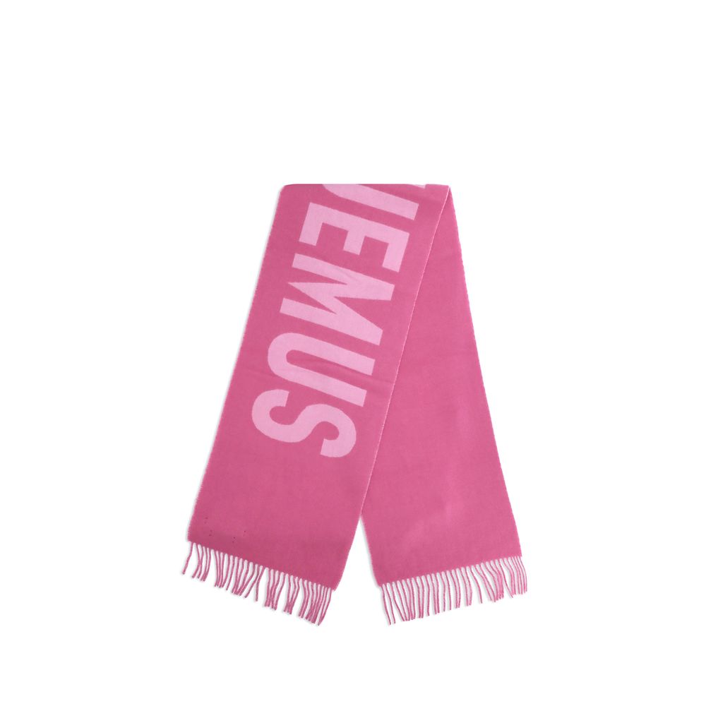 Jacquemus Fringes Wool Scarf