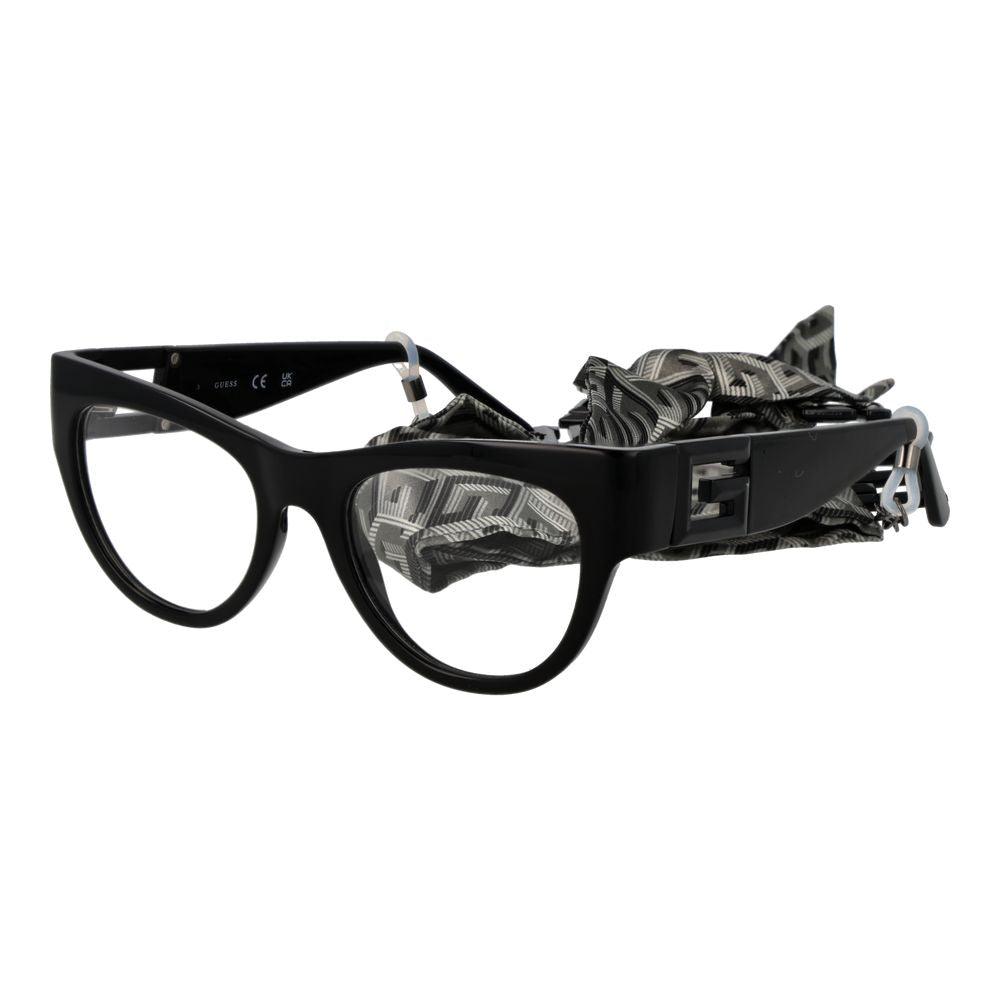 Guess Women’s Optical Frames – Black Cat Eye Design, 50mm