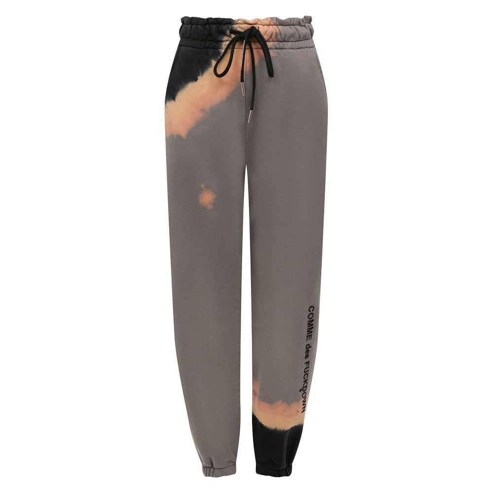 Comme Des Fuckdown Gray Cotton Tracksuit Bottoms