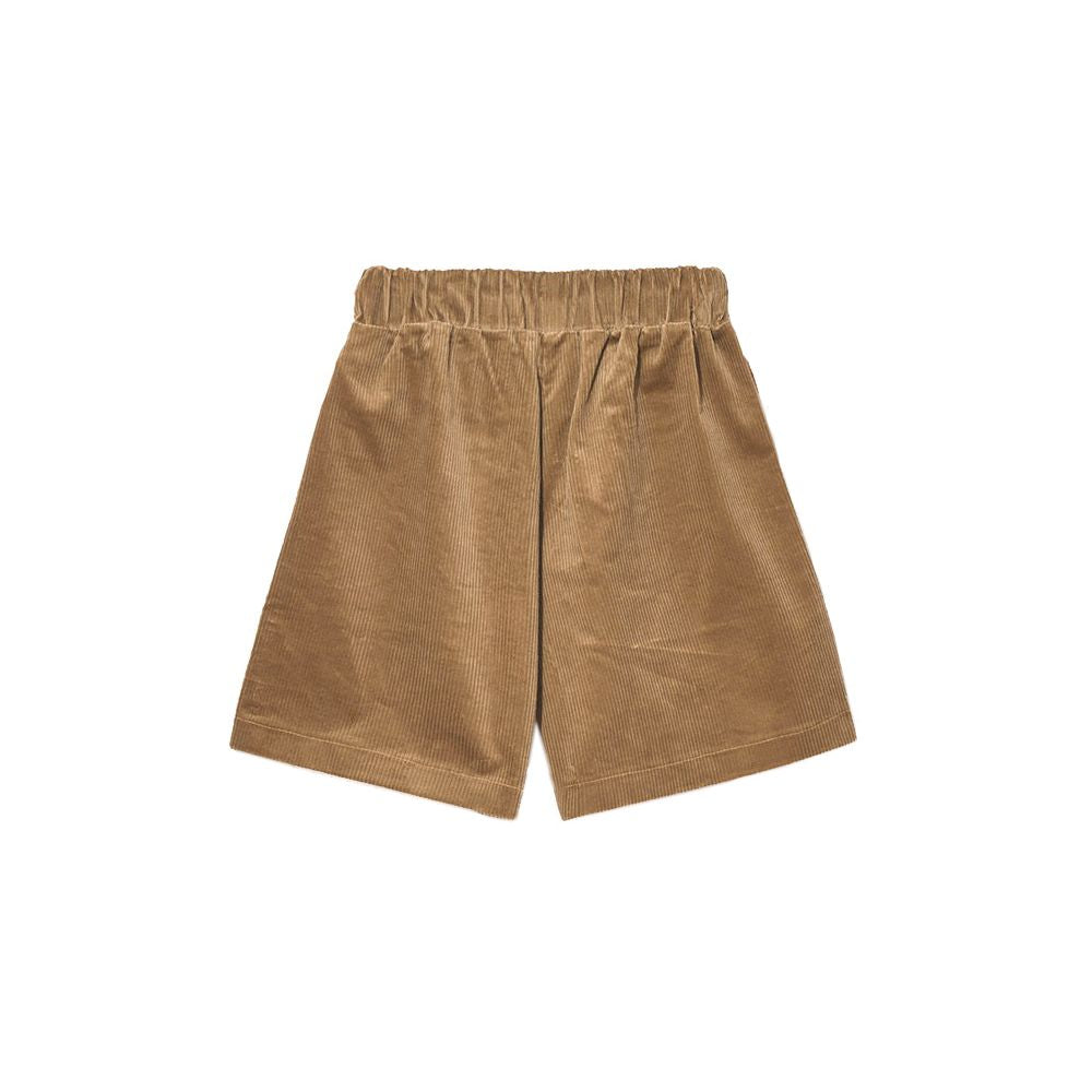 Comme Des Fuckdown Brown Cotton Shorts