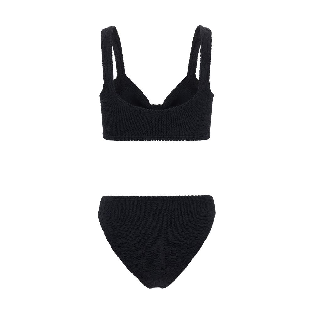 Hunza G Bonnie Black Bikini Swimsuit