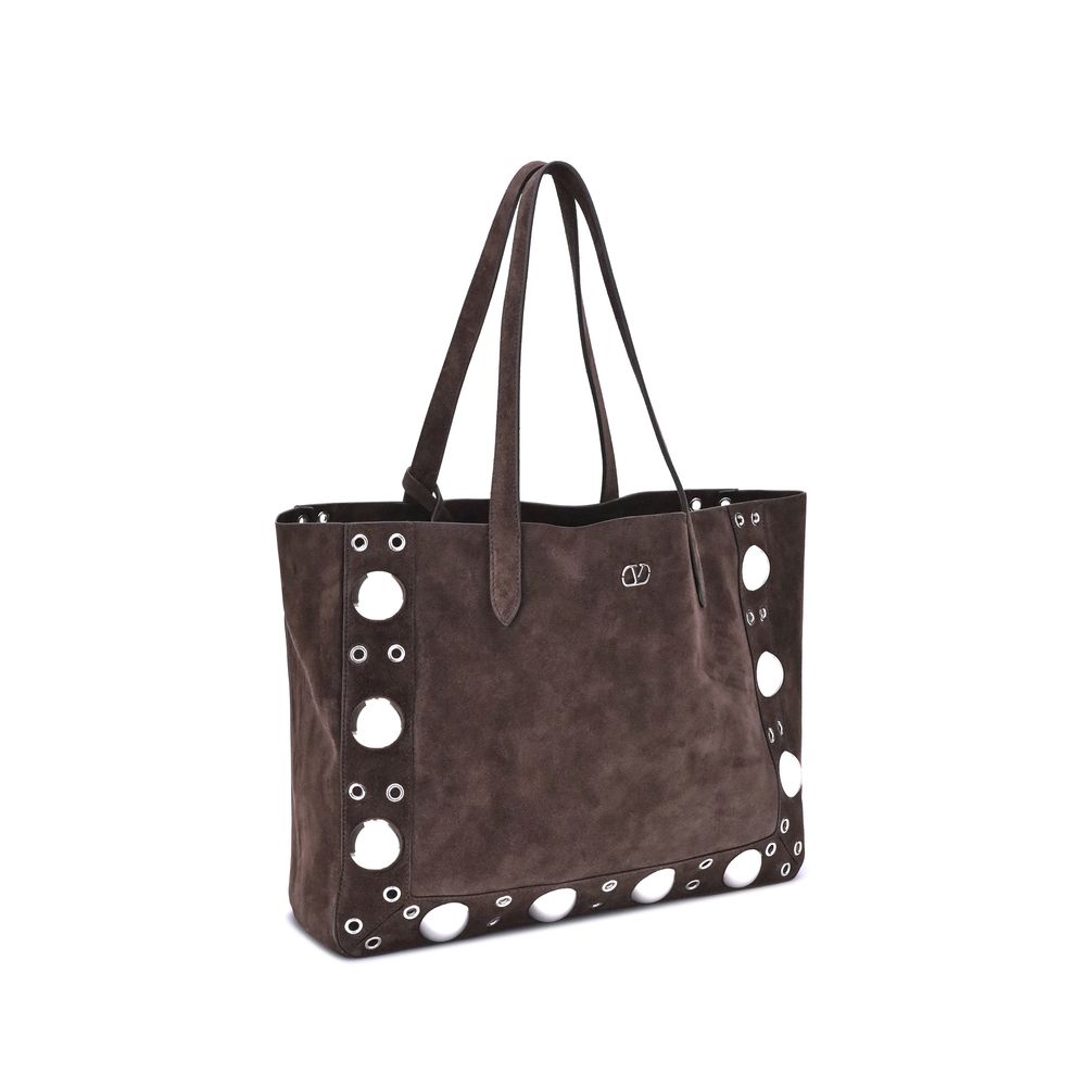 Valentino Garavani Nellcôte Tote Bag - Luxury Suede Handbag