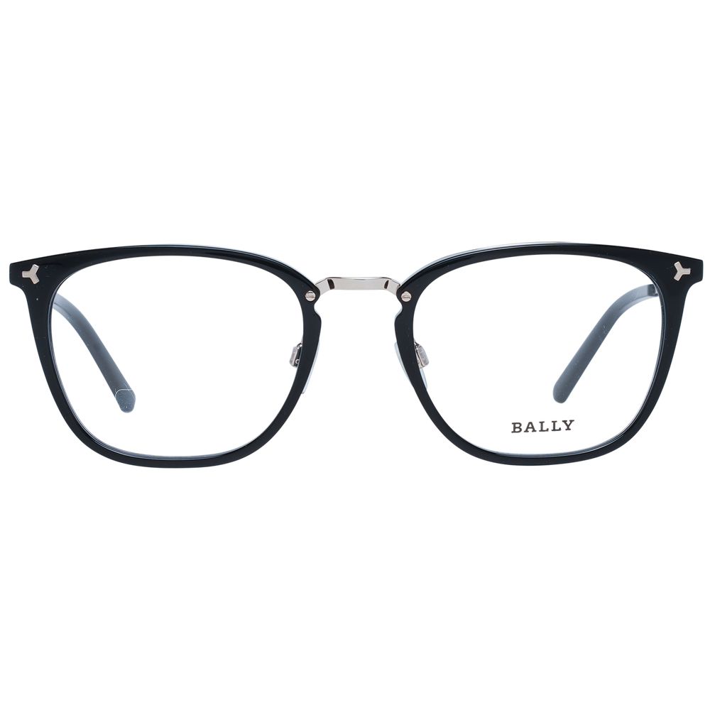 Bally Men’s Black Optical Frames – Trapezium Design