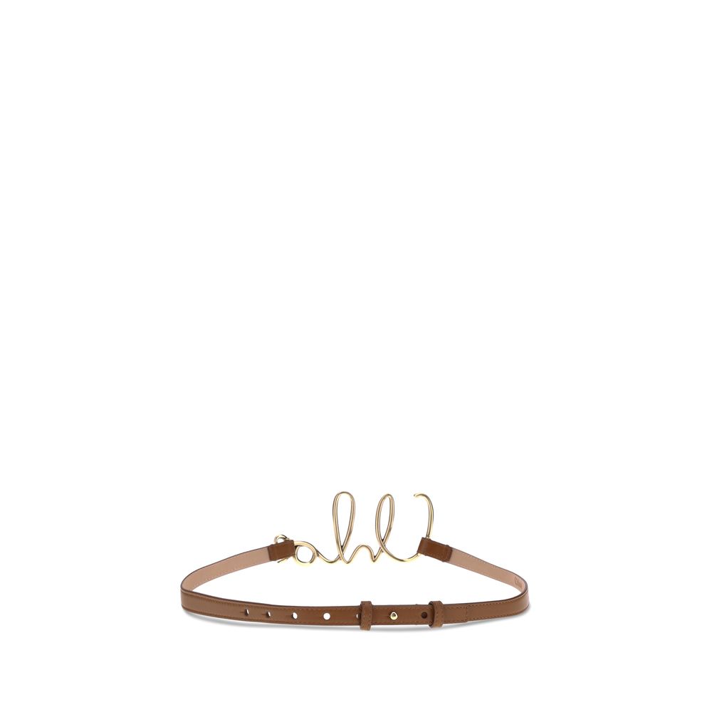 Chloé C Belt - Elegant Calfskin Leather Accessory