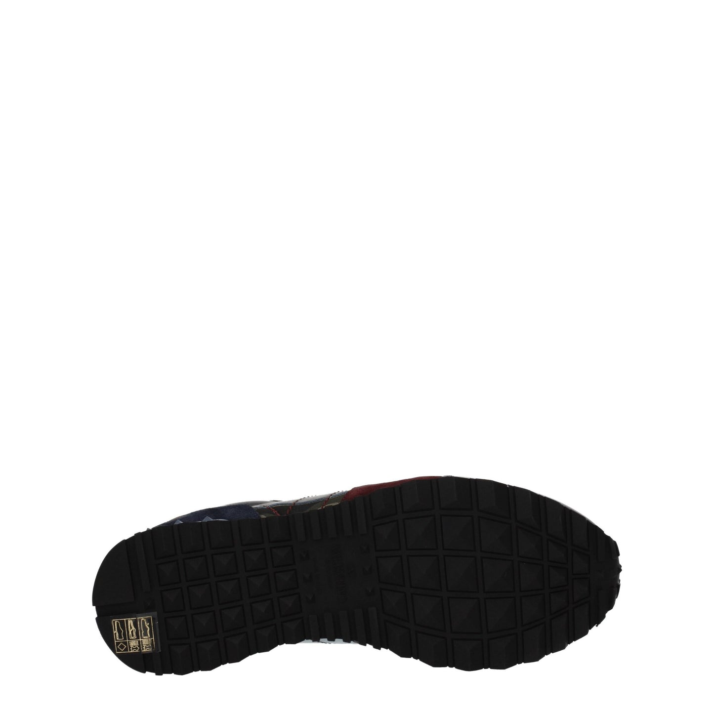 Valentino Garavani Green Leather Sneakers with Studs