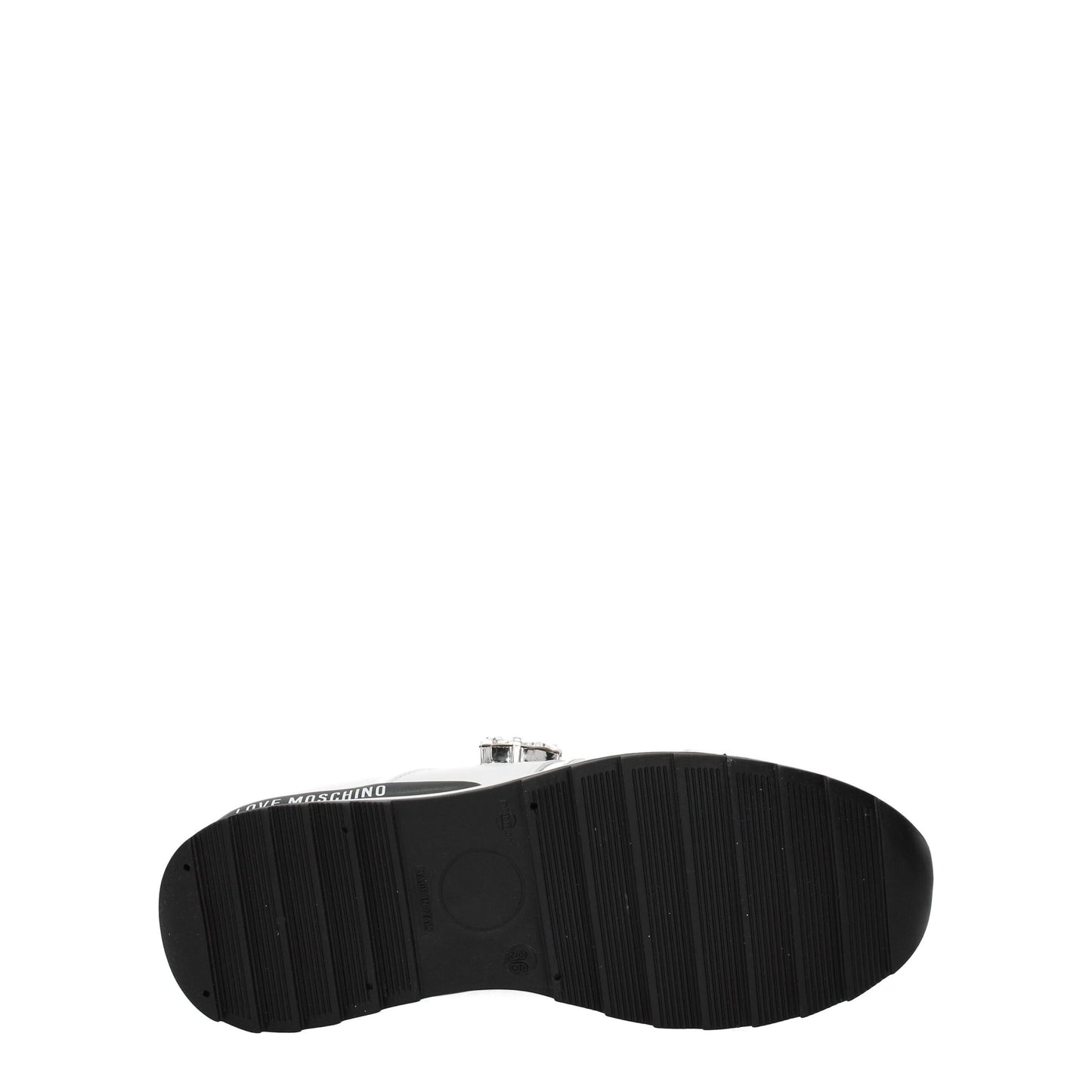 Love Moschino White Leather Sneakers