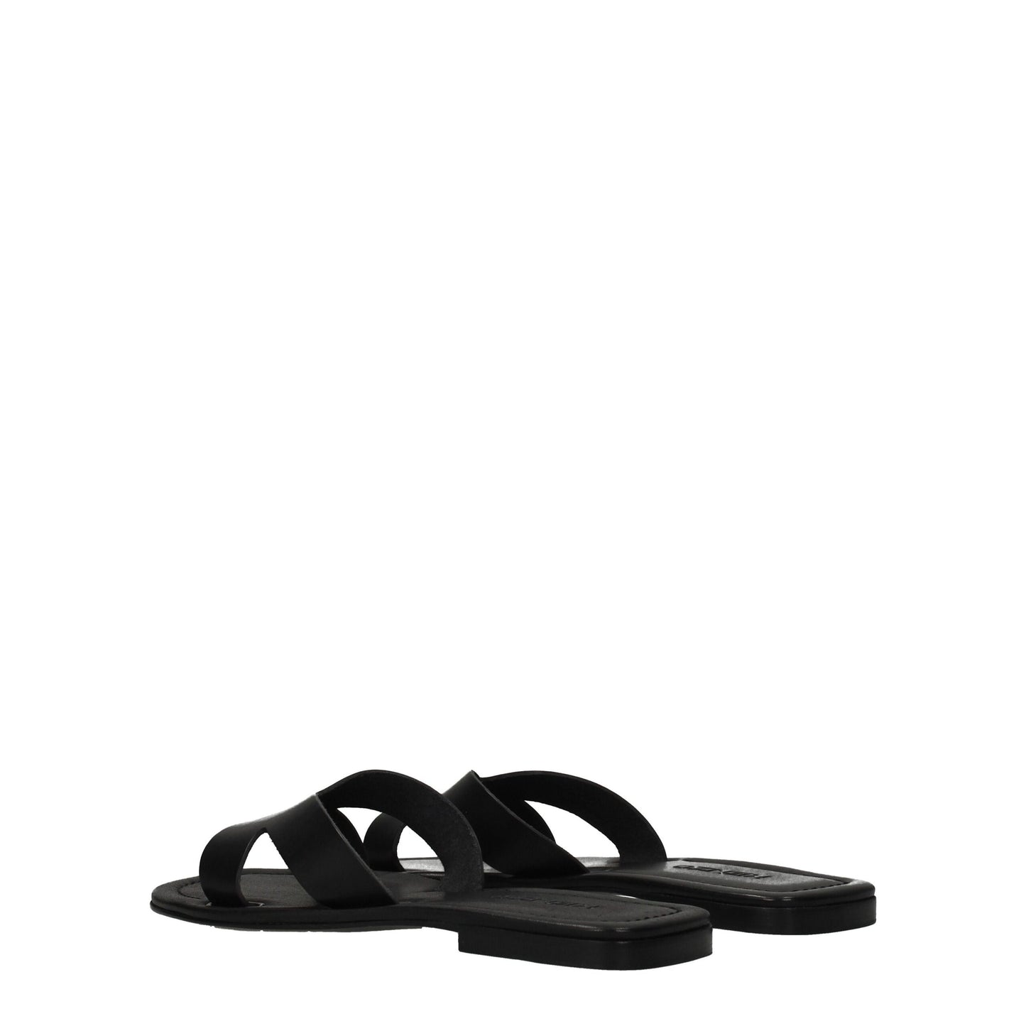 Kenzo Black Leather Slipper