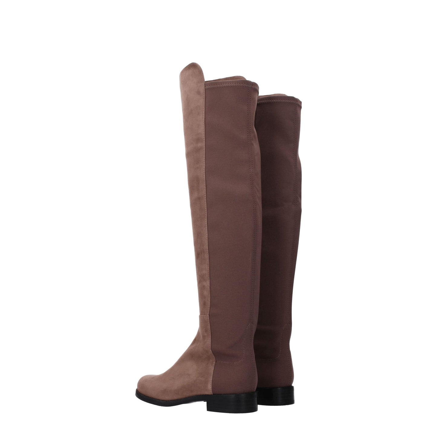 Stuart Weitzman Brown Leather Boot - Casual Elegance Redefined