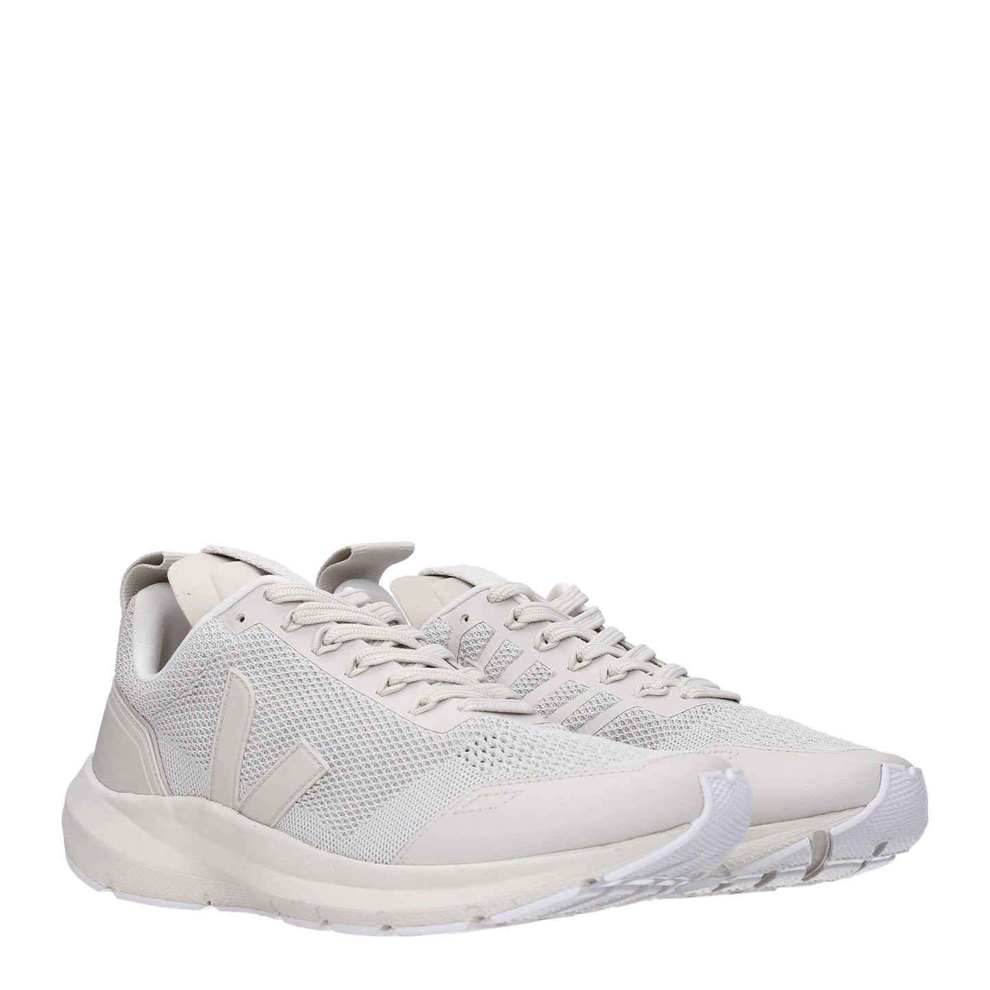 Veja Gray Fabric Sneakers - Sporty Glam Design