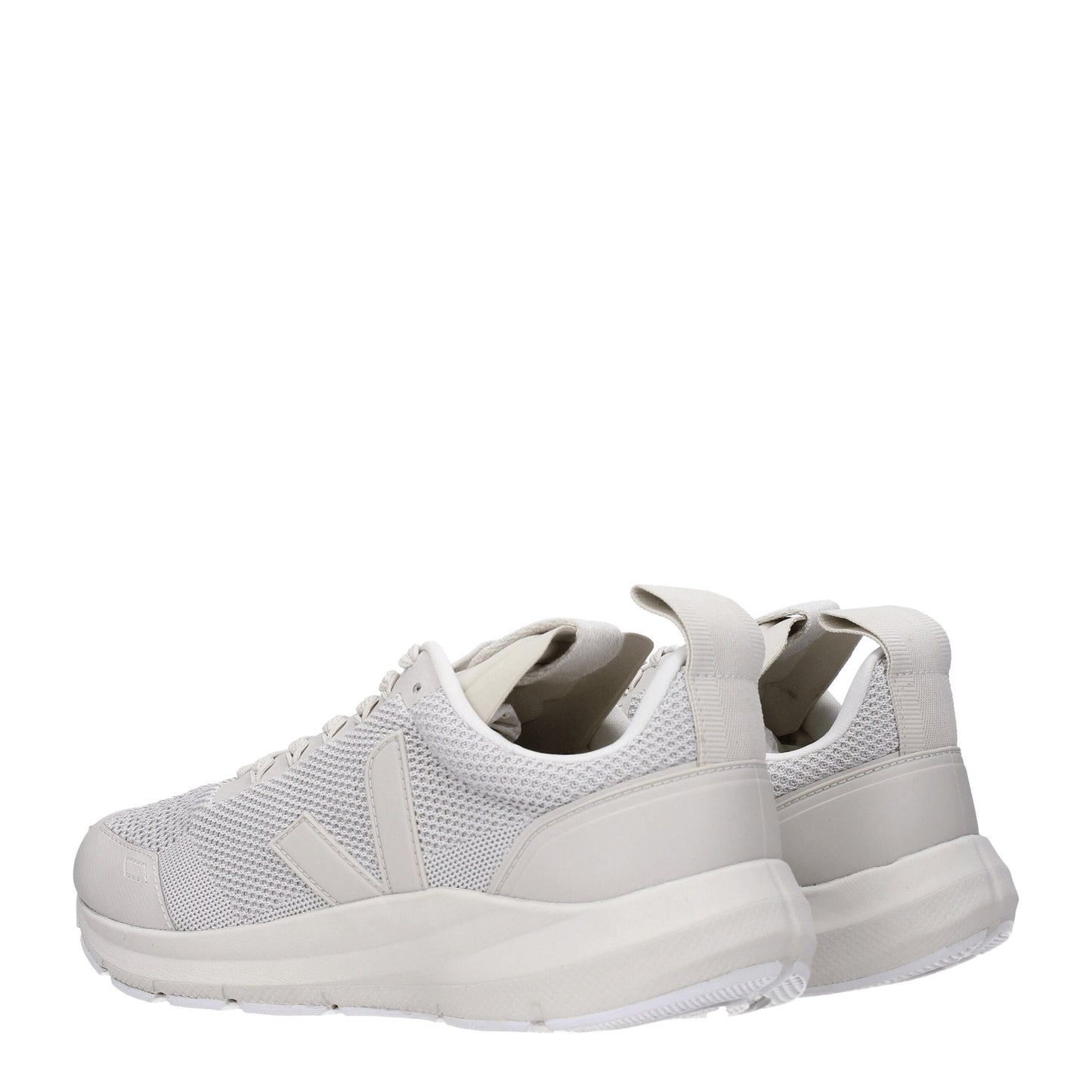 Veja Gray Fabric Sneakers - Sporty Glam Design