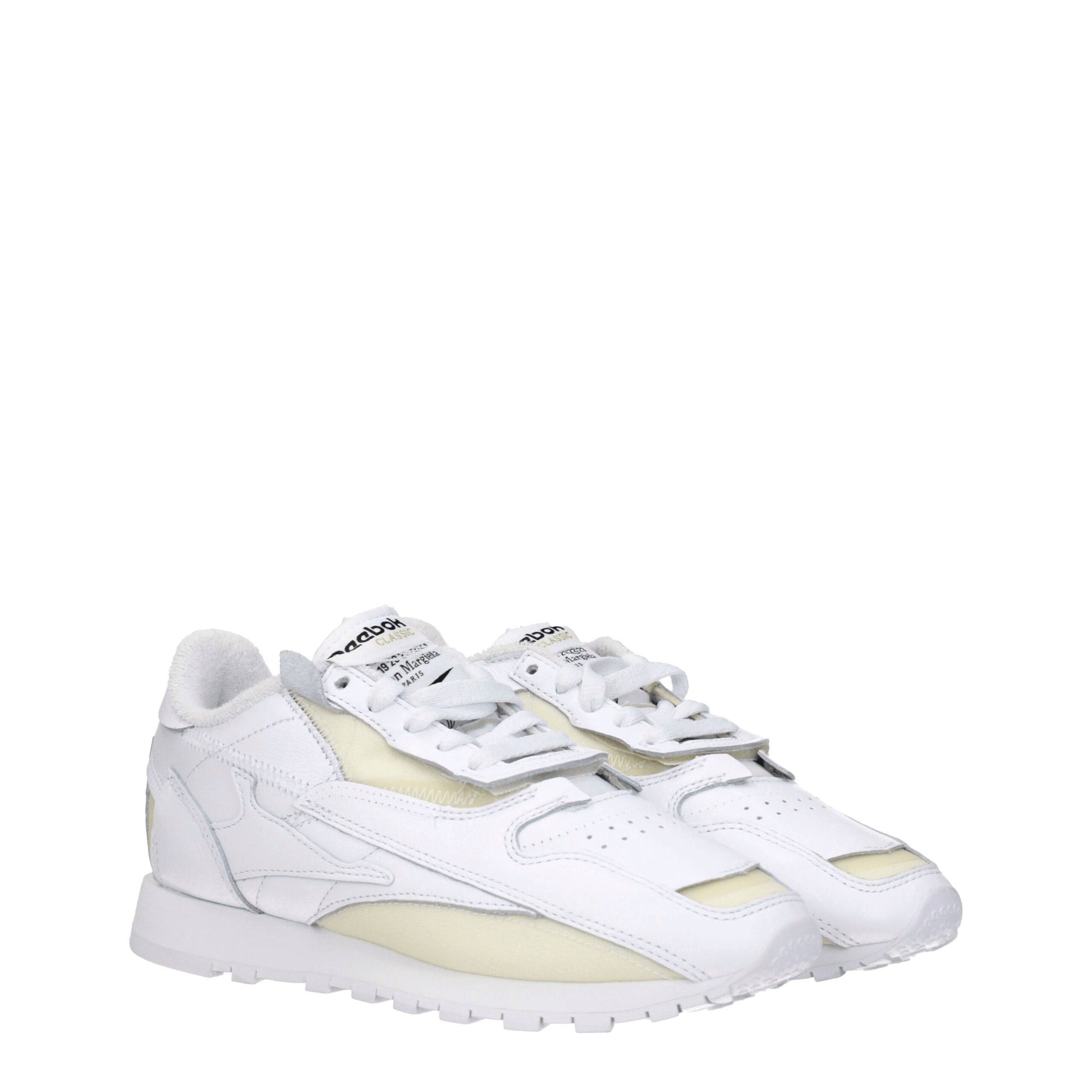 Maison Margiela White Leather Sneakers
