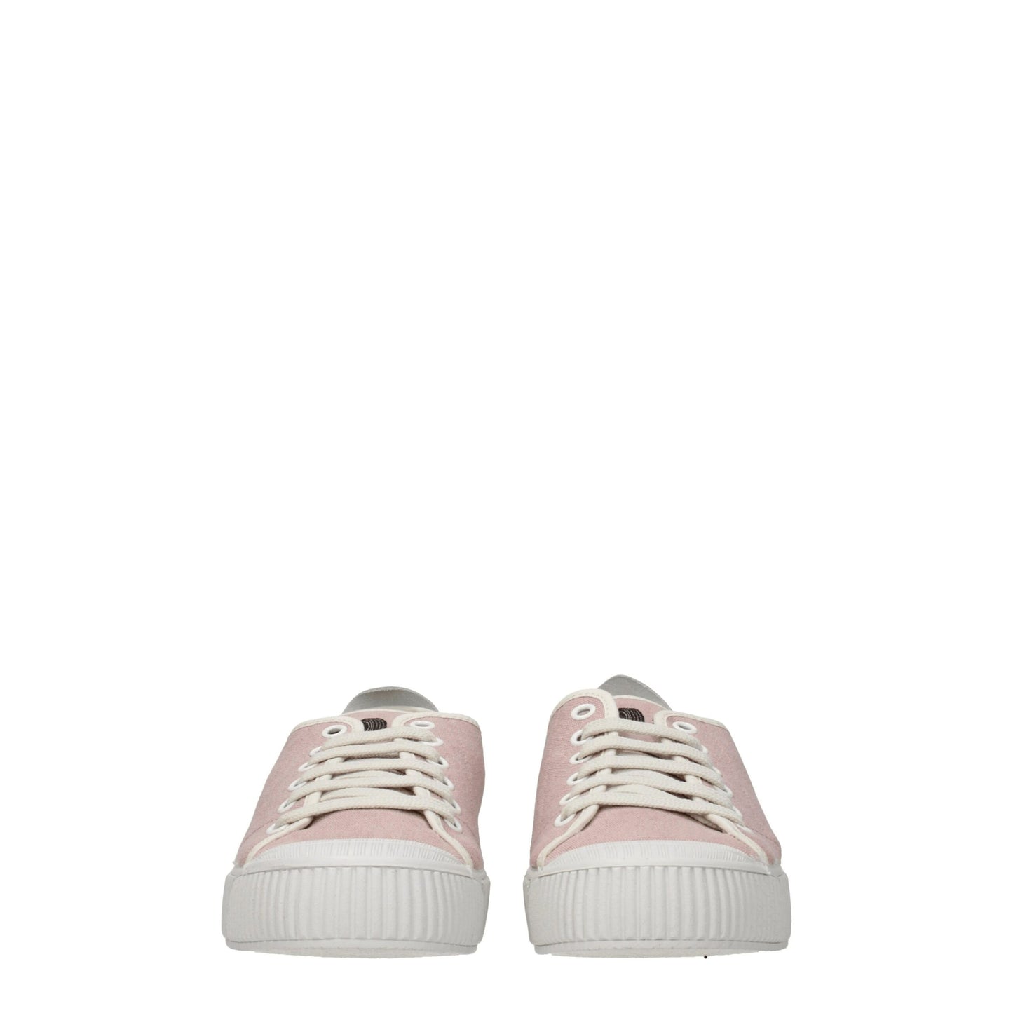 Car Shoe Pink Fabric Sneakers