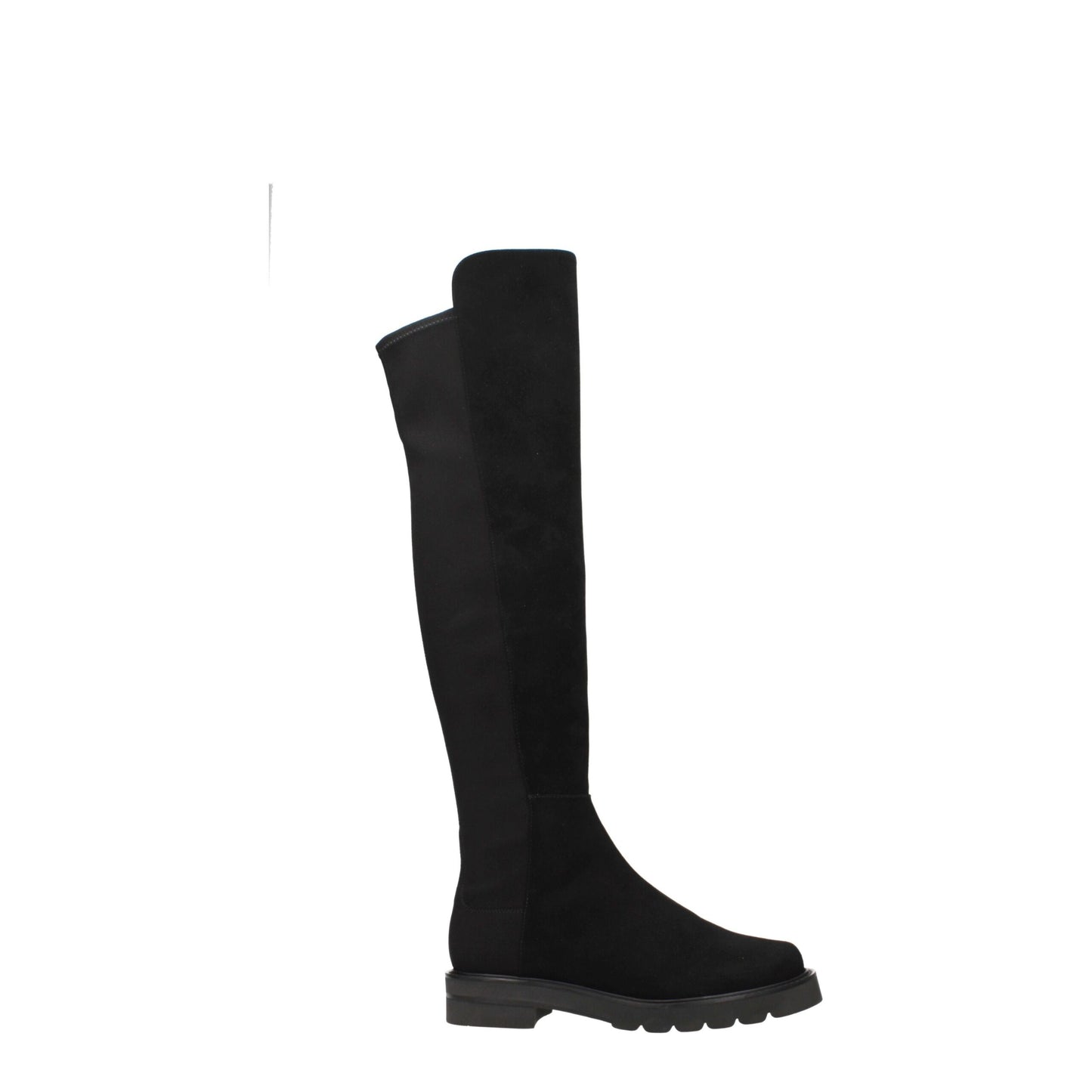Stuart Weitzman Black Leather Boot - Timeless Elegance Meets Everyday Comfort