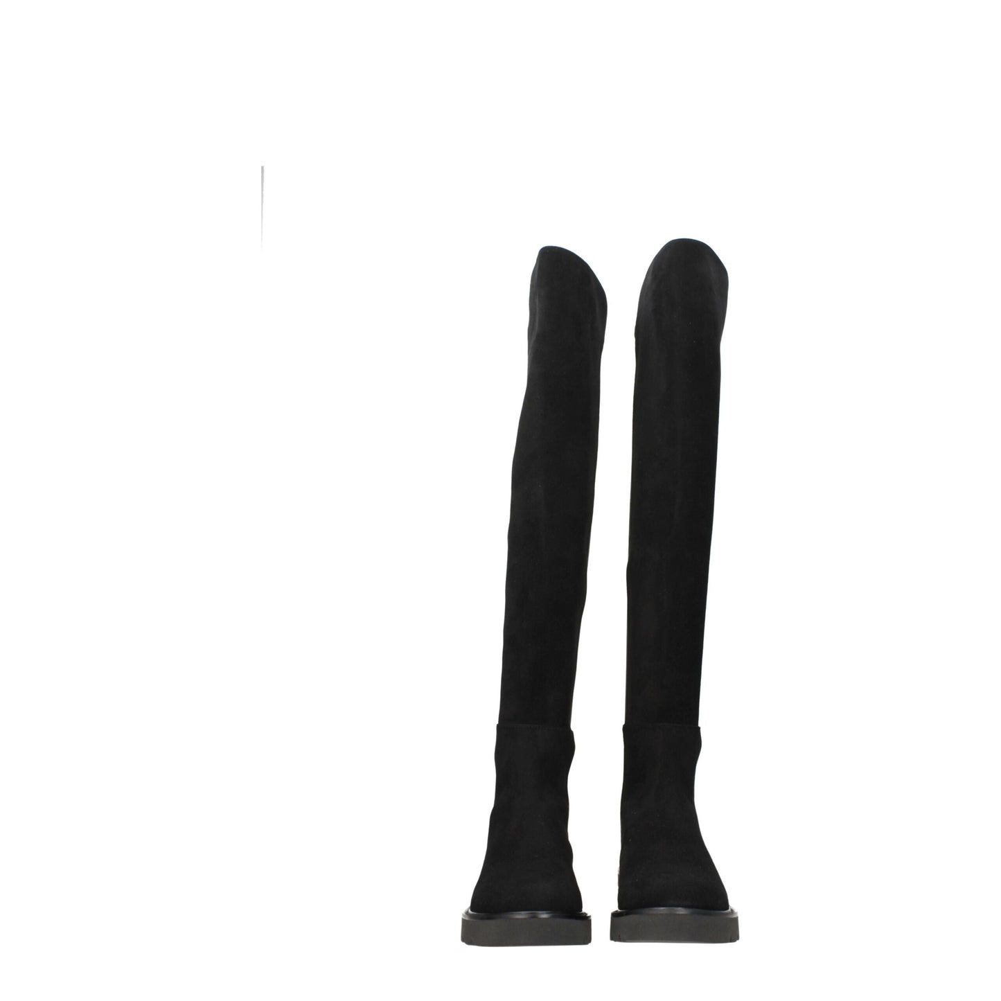 Stuart Weitzman Black Leather Boot - Timeless Elegance Meets Everyday Comfort