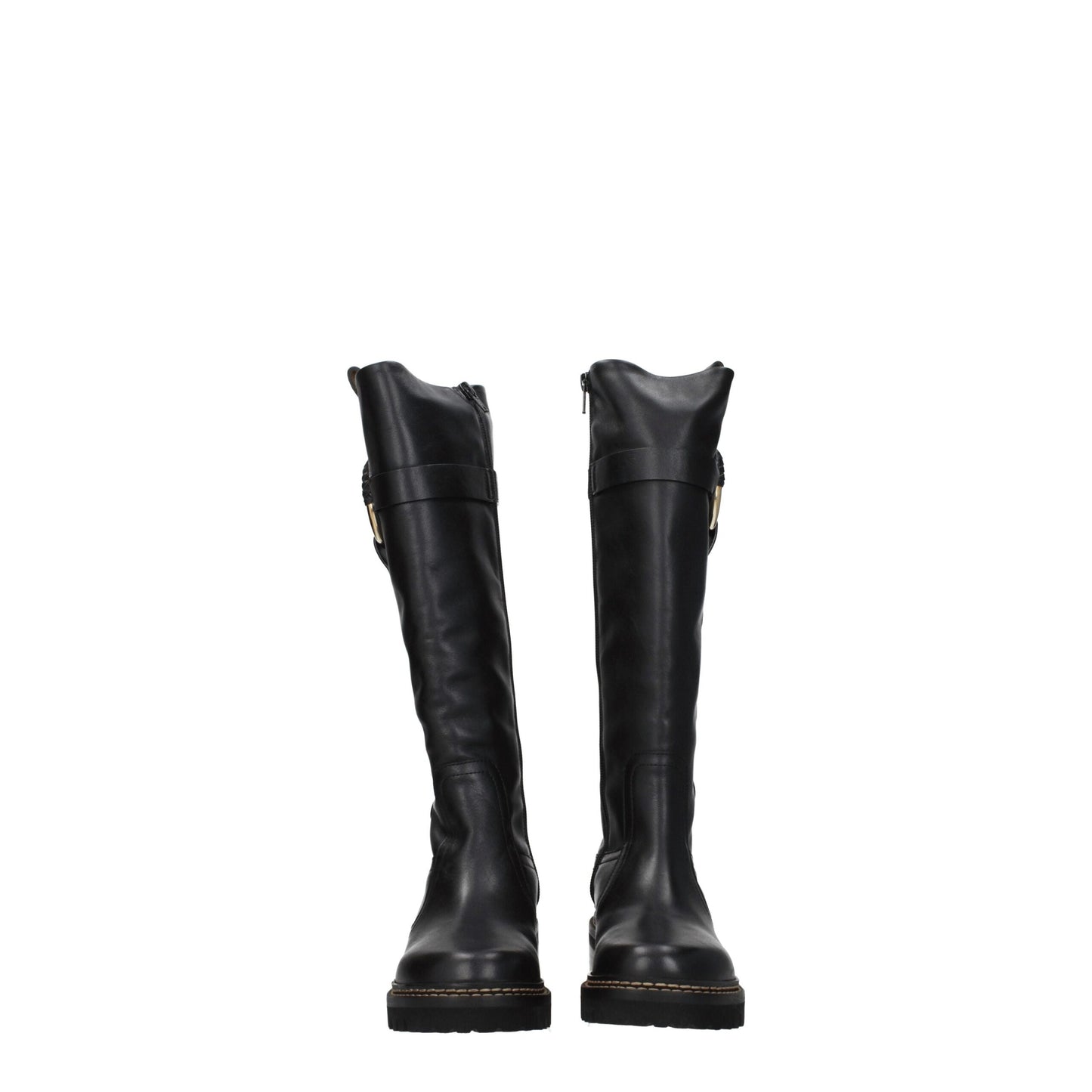 See by Chloé Black Leather Boot