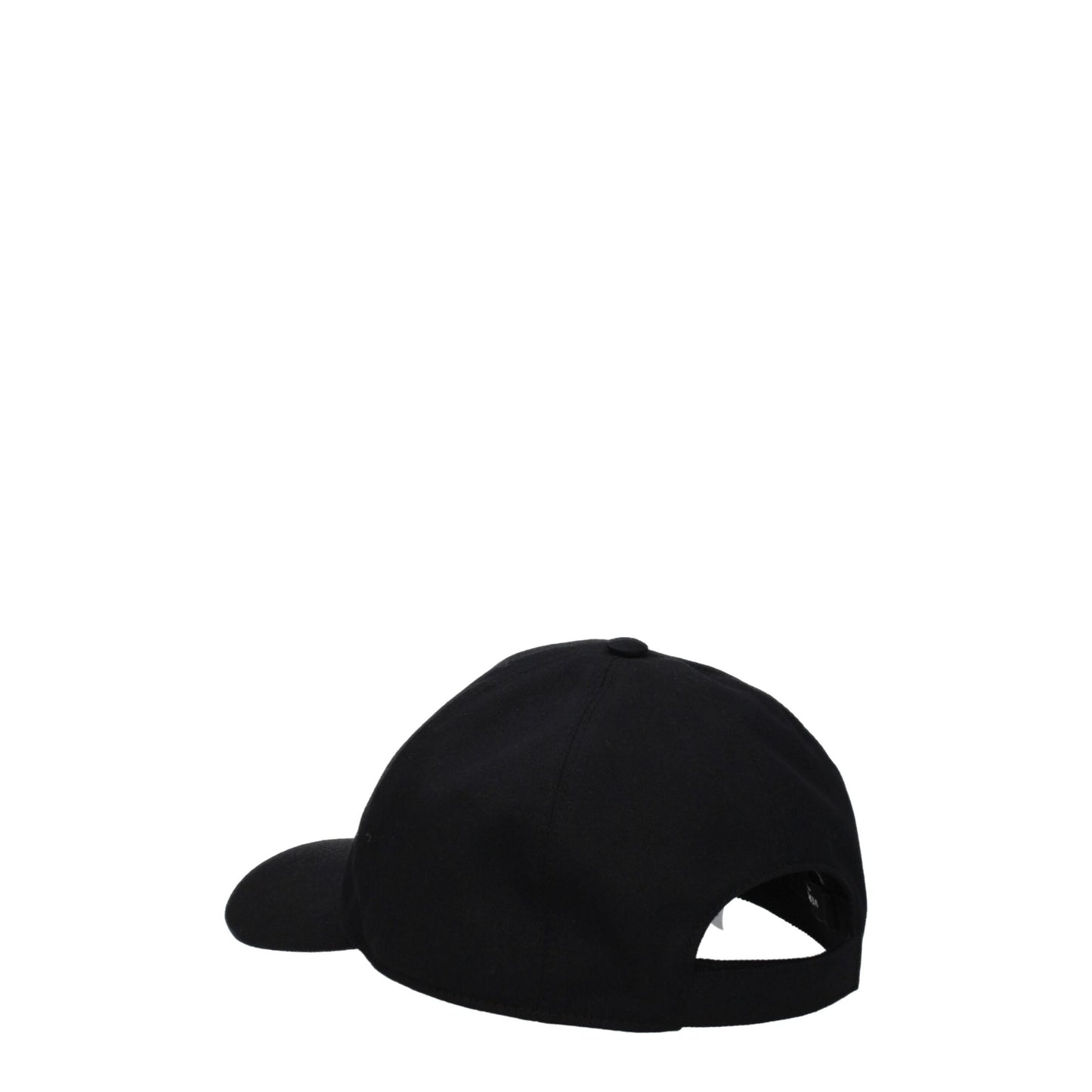 Versace Black Cotton Cap - Vintage Baseball Hat