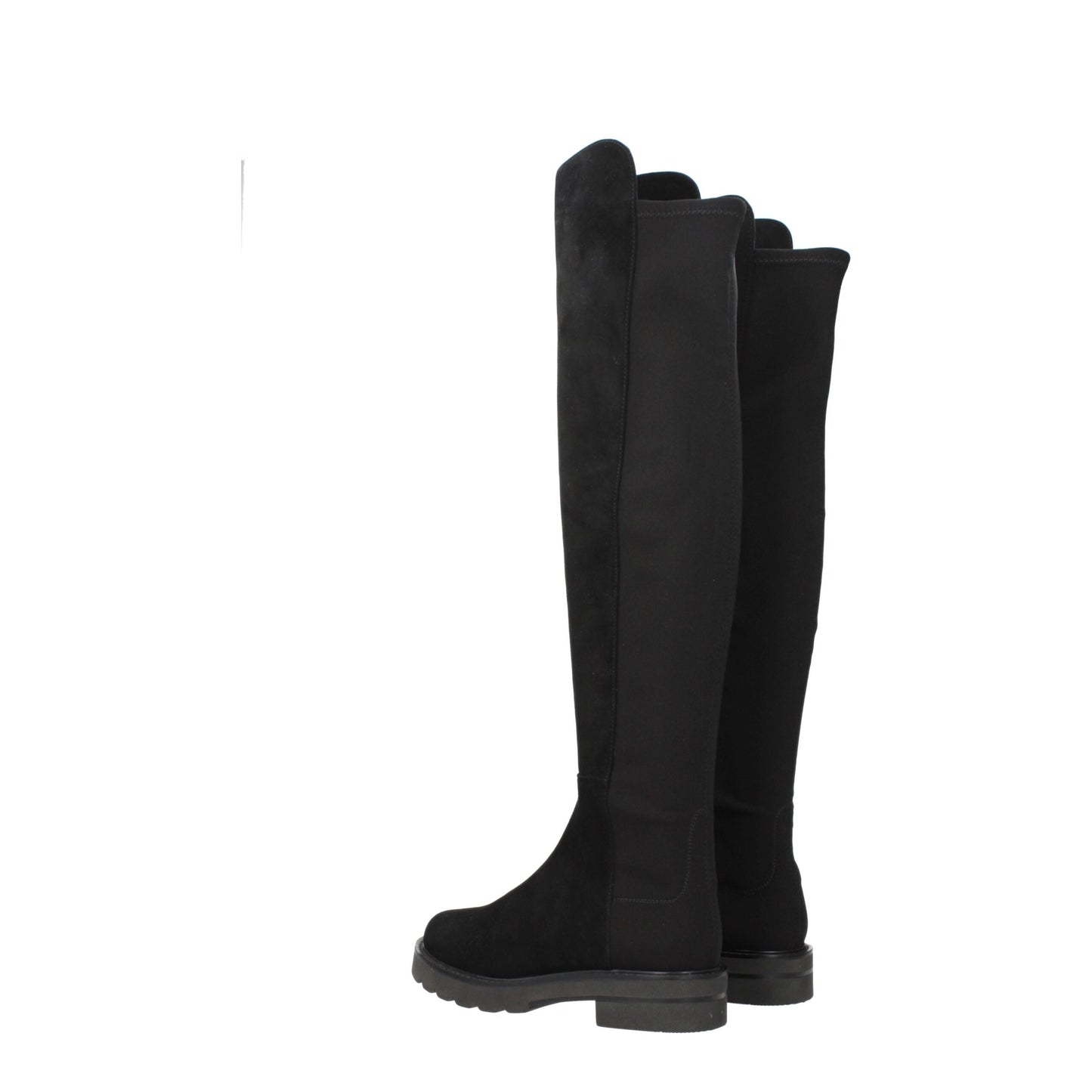 Stuart Weitzman Black Leather Boot - Timeless Elegance Meets Everyday Comfort