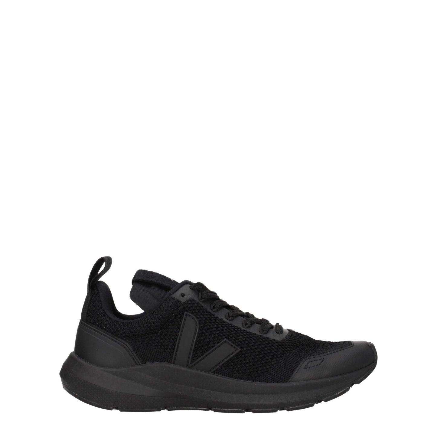 Veja Black Fabric Sneakers - Sporty Glam Style