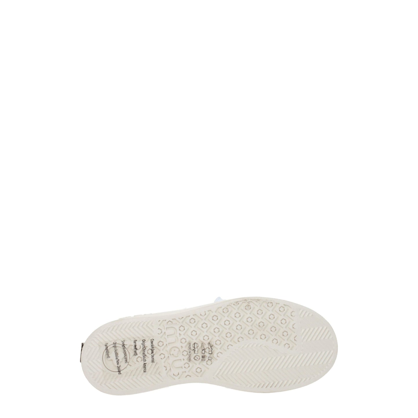 Mou Gray Leather Sneakers with Python Print