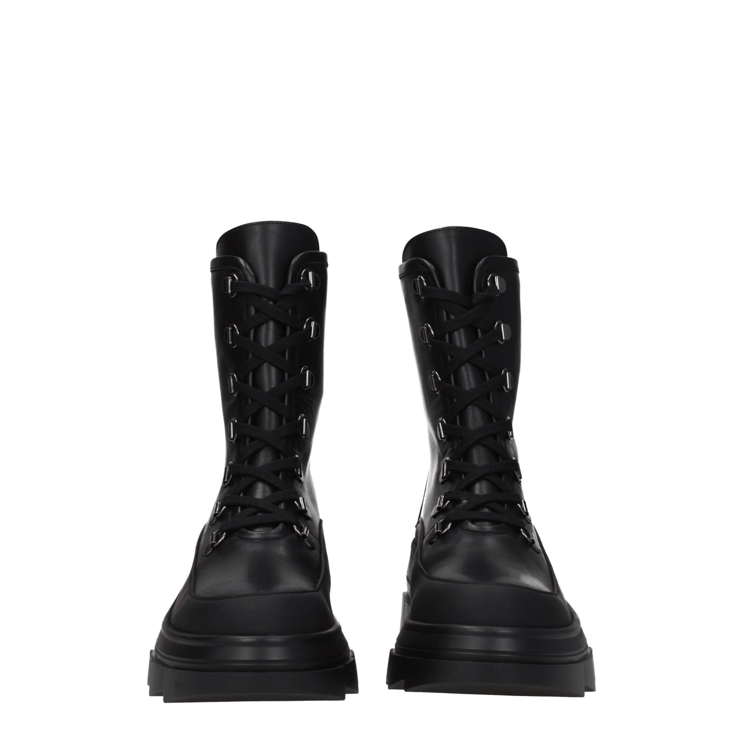 Stuart Weitzman Black Leather Ankle Booties