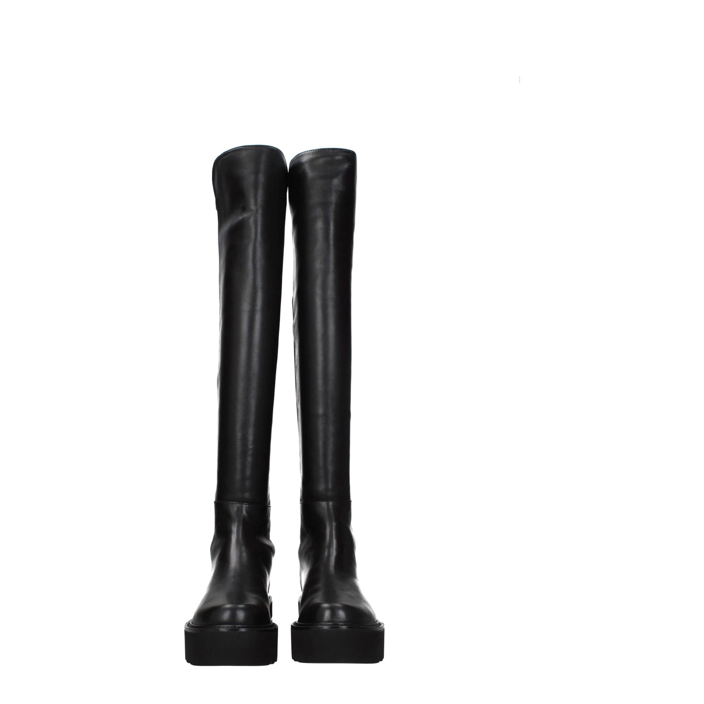 Stuart Weitzman Black Leather Boot: Elegance Meets Comfort