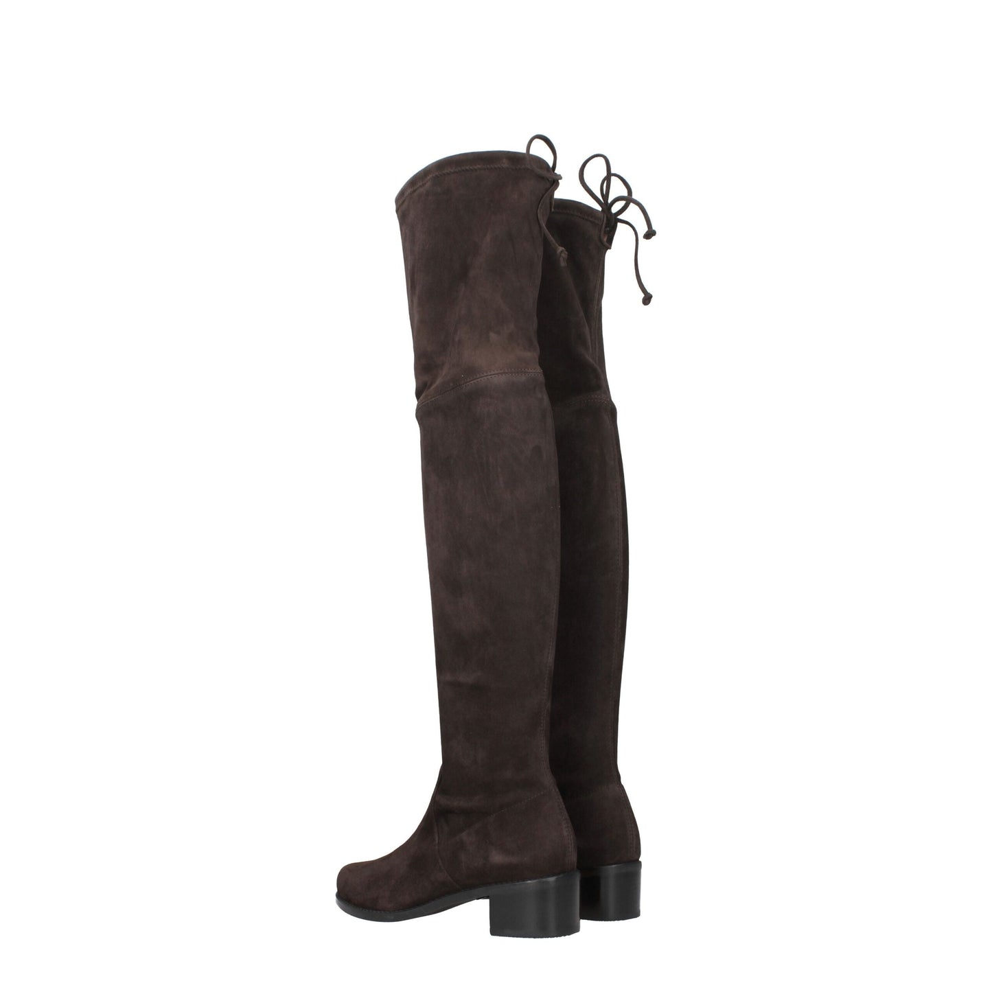 Stuart Weitzman Brown Leather Boot - Aged Vintage Suede Style