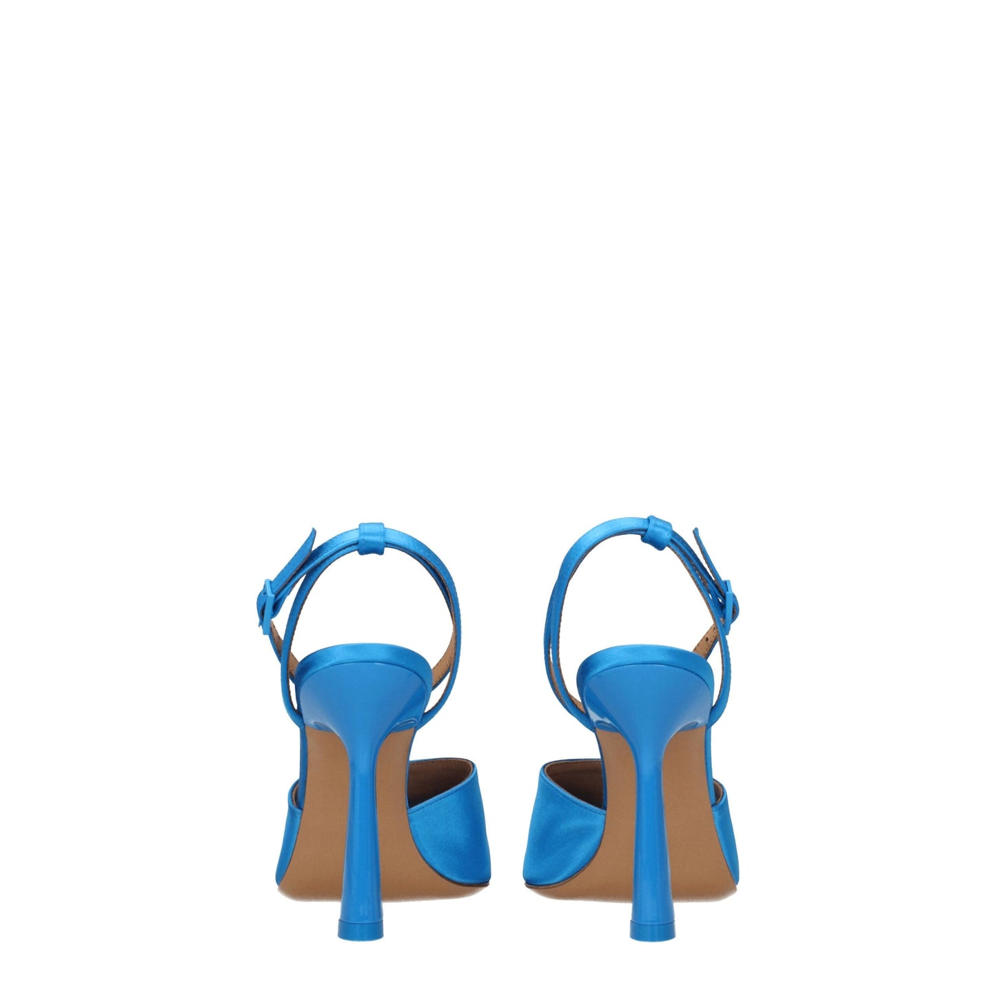 Off-White Blue Satin Sandal