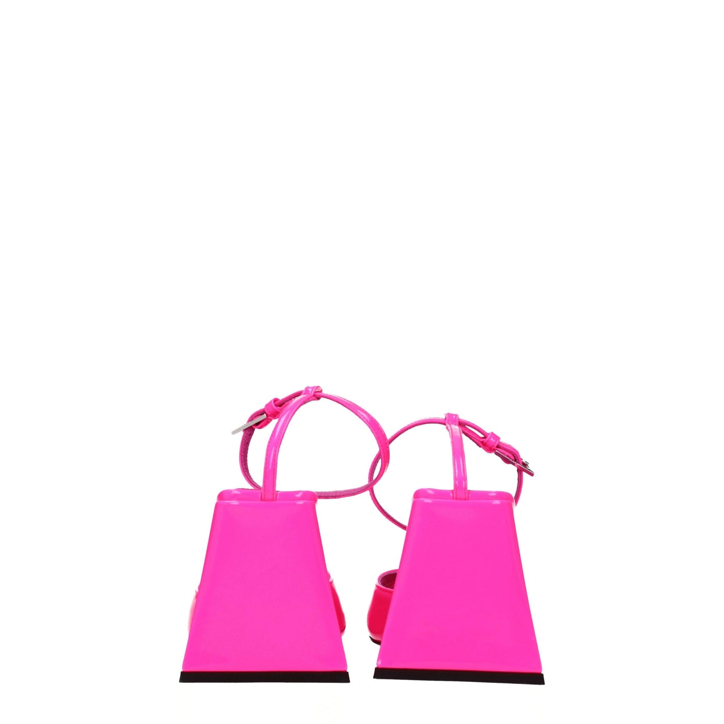 The Attico Pink Leather Sandal - Chic High Heel Footwear