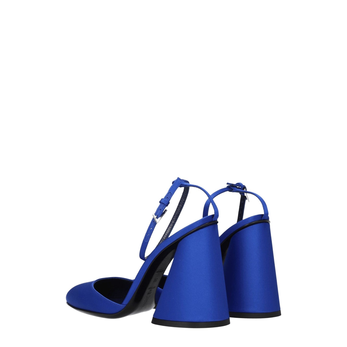 The Attico Blue Satin Sandal: Elegant High Heels for Every Occasion