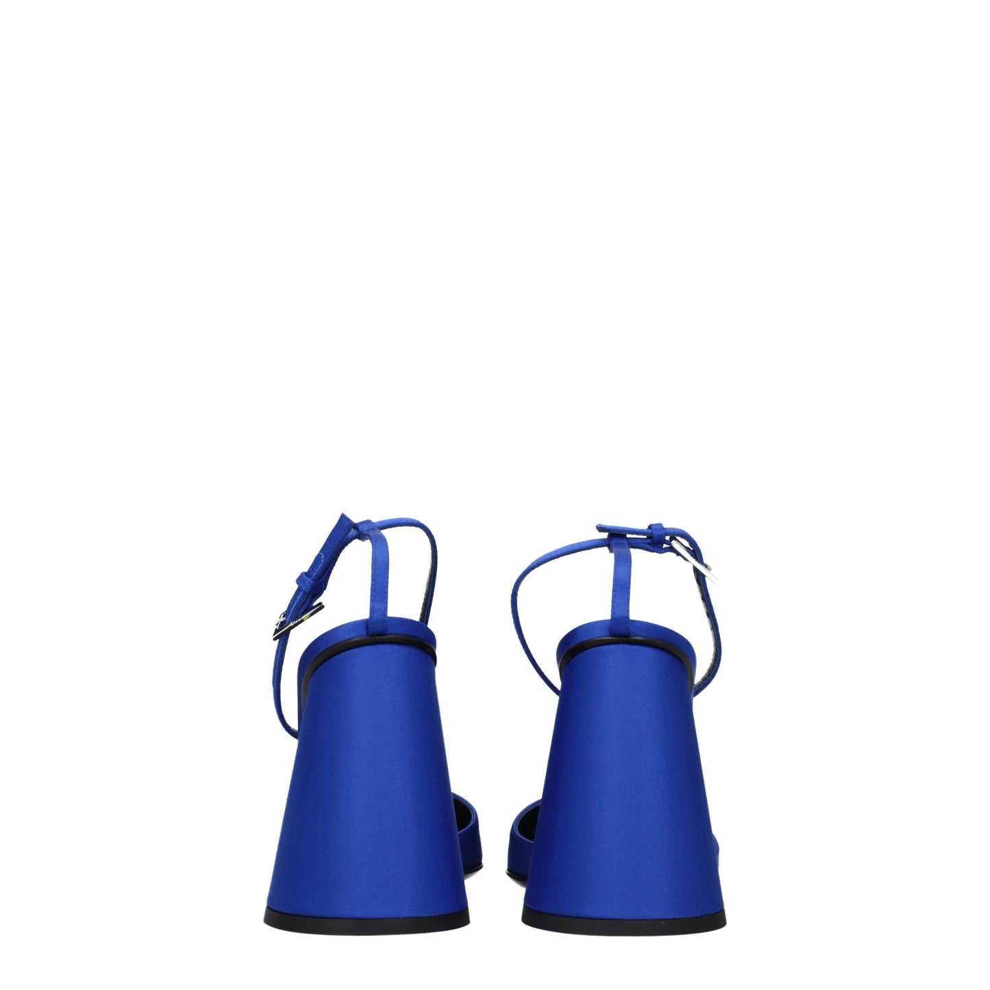 The Attico Blue Satin Sandal: Elegant High Heels for Every Occasion