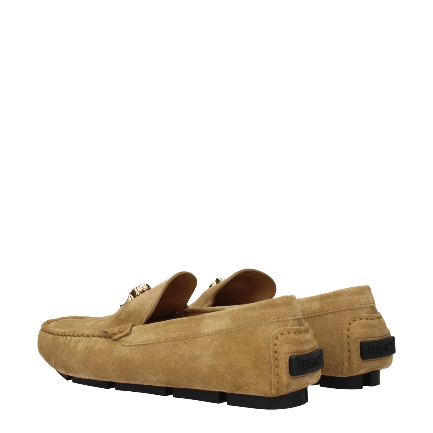 Versace Beige Leather Loafer: A Luxurious Step Forward