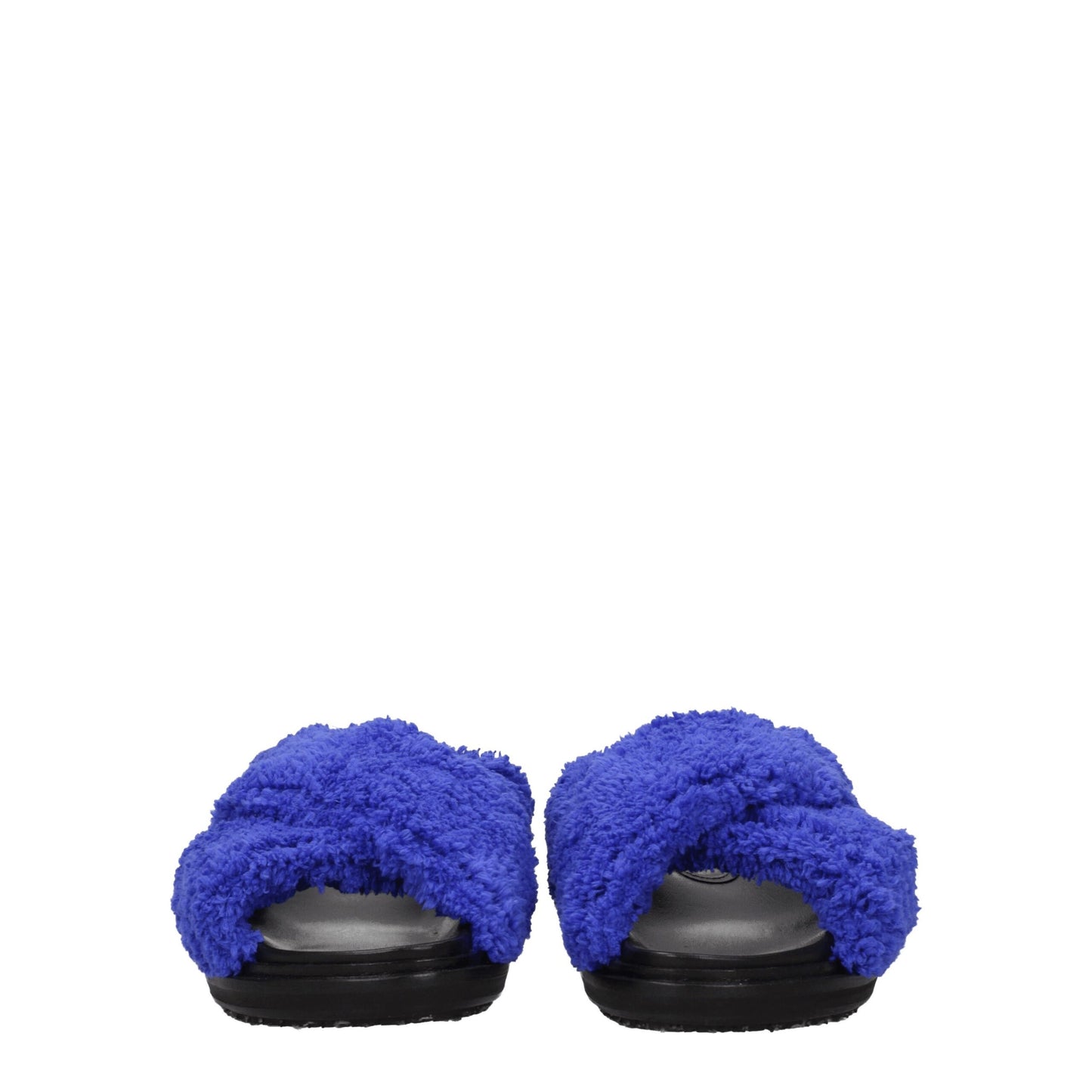 Marni Purple Fabric Slipper - Casual Elegance