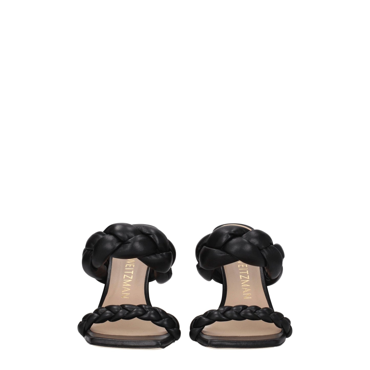 Stuart Weitzman Black Leather Sandal - PLAYA100LARS7077BLK