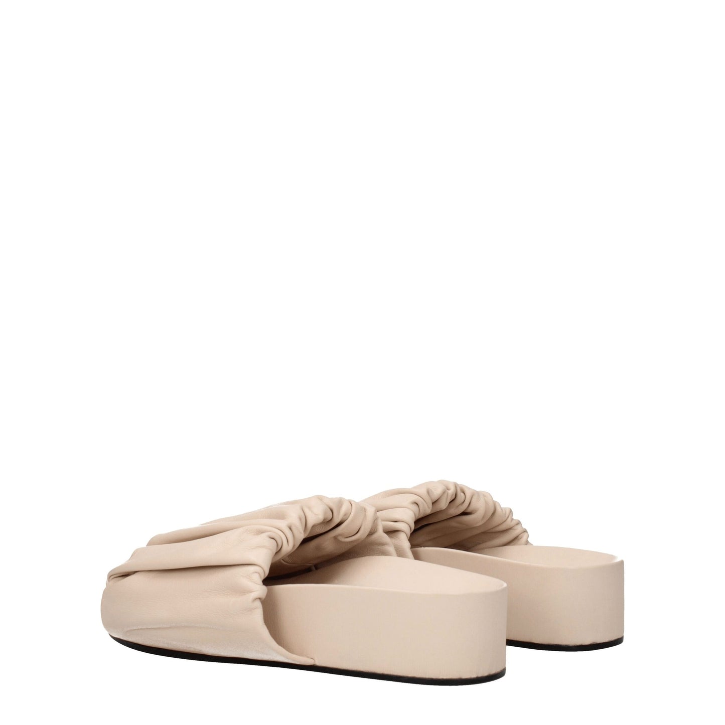 Jil Sander Pink Leather Slipper