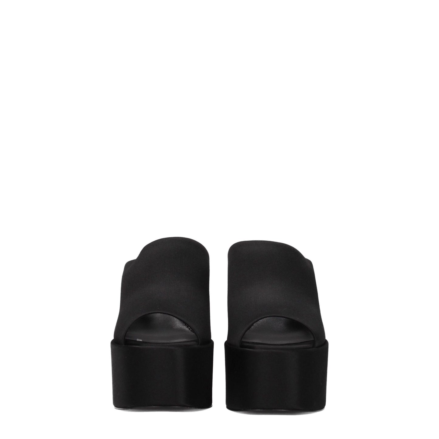 Paris Texas Black Satin Sandal - Elevate Your Style