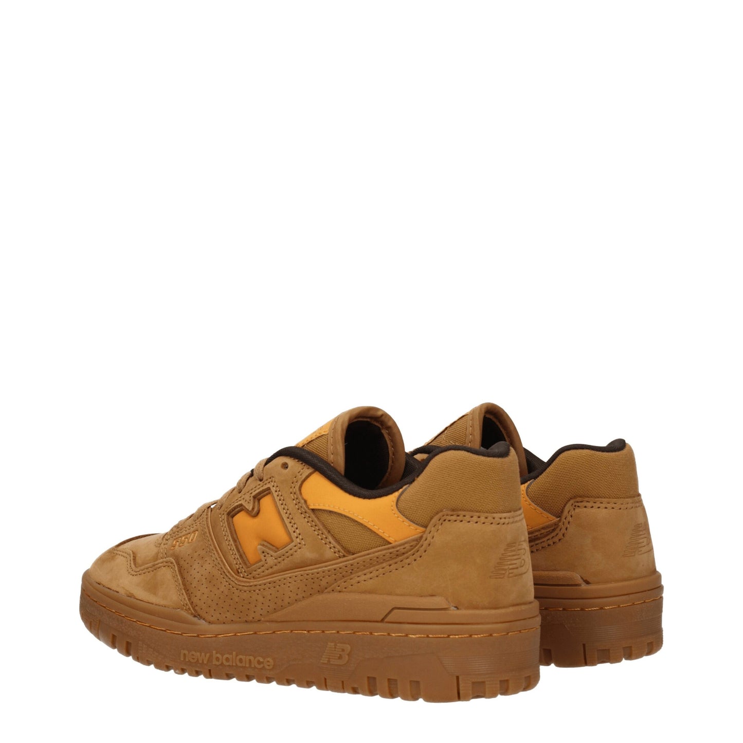New Balance Brown Leather Sneakers - MPN UBB550WEA
