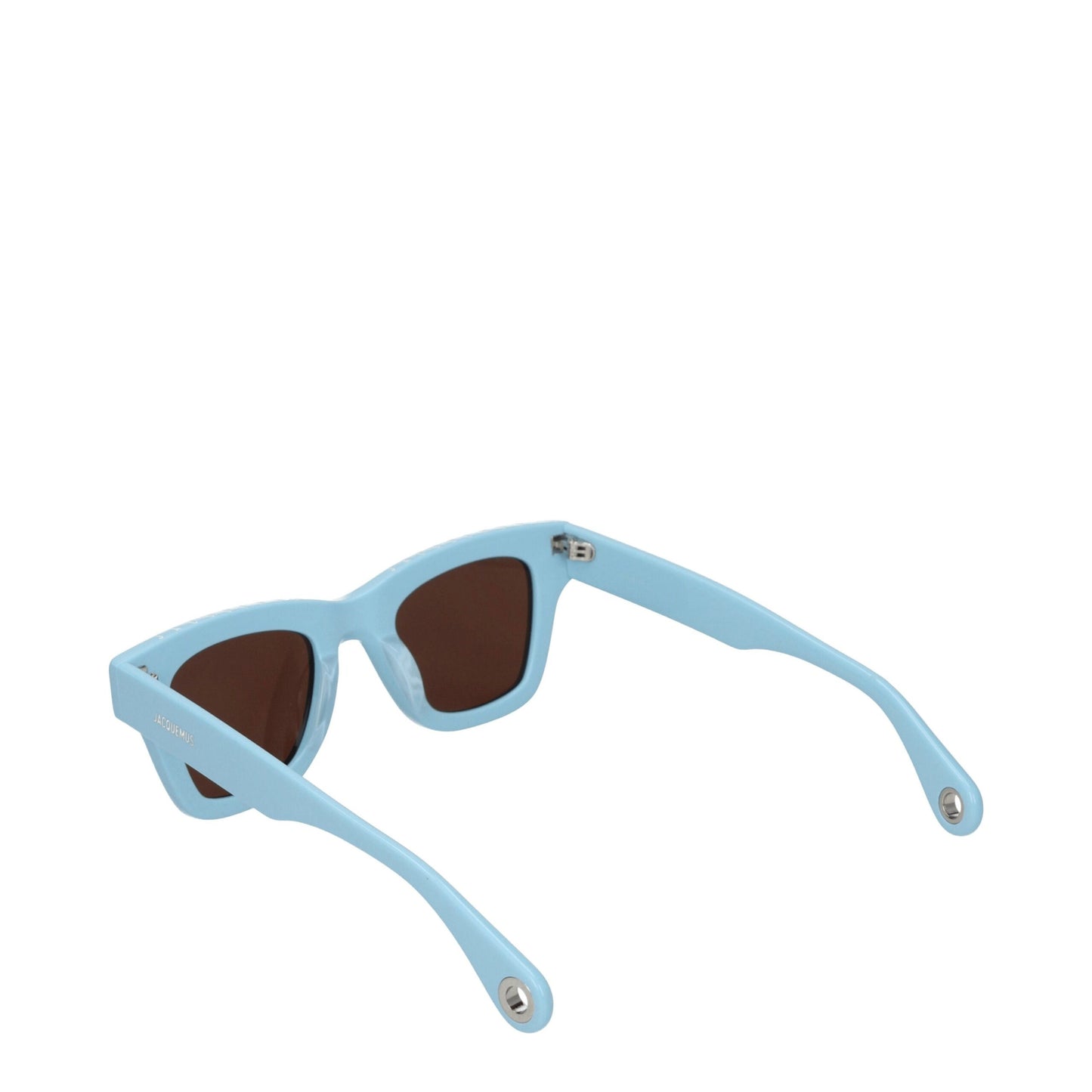 Jacquemus Light Blue Haircalf Sunglasses