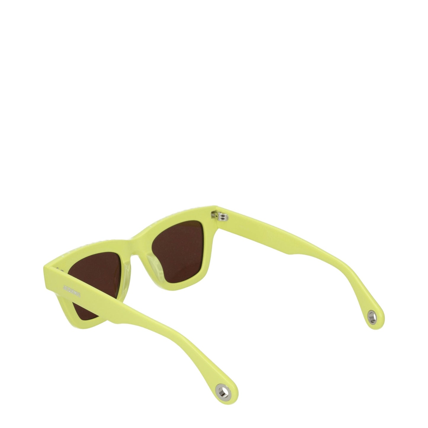 Jacquemus Yellow Haircalf Sunglasses