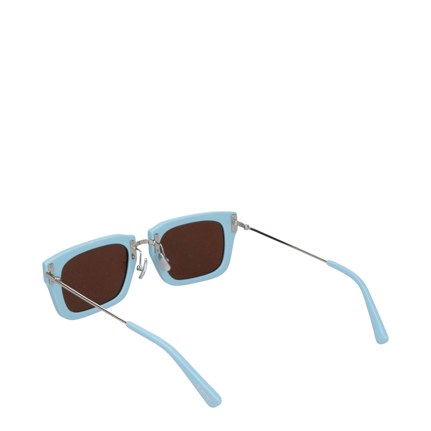 Jacquemus Light Blue Haircalf Sunglasses